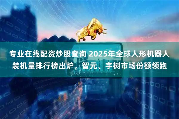 专业在线配资炒股查询 2025年全球人形机器人装机量排行榜出炉，智元、宇树市场份额领跑